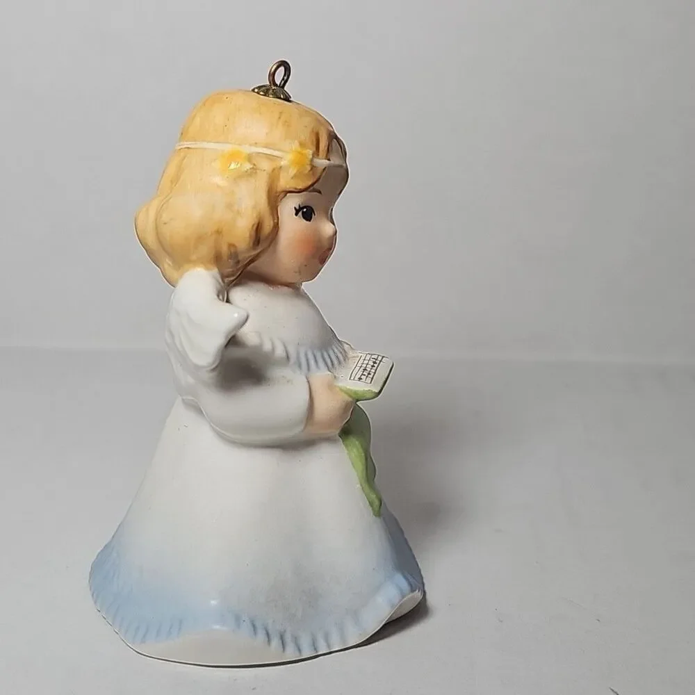 Vintage 1988 Goebel Angel Bell Christmas Ornament